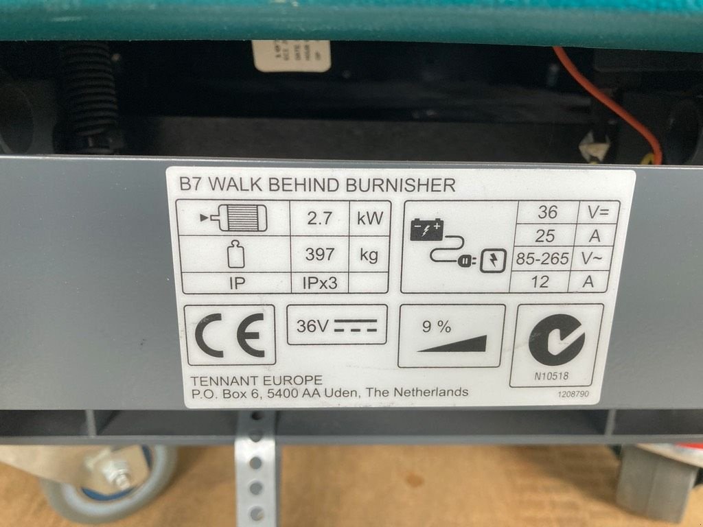 Hochdruckreiniger des Typs Tennant B7 boenmachine new!, Gebrauchtmaschine in WIJCHEN (Bild 8)
