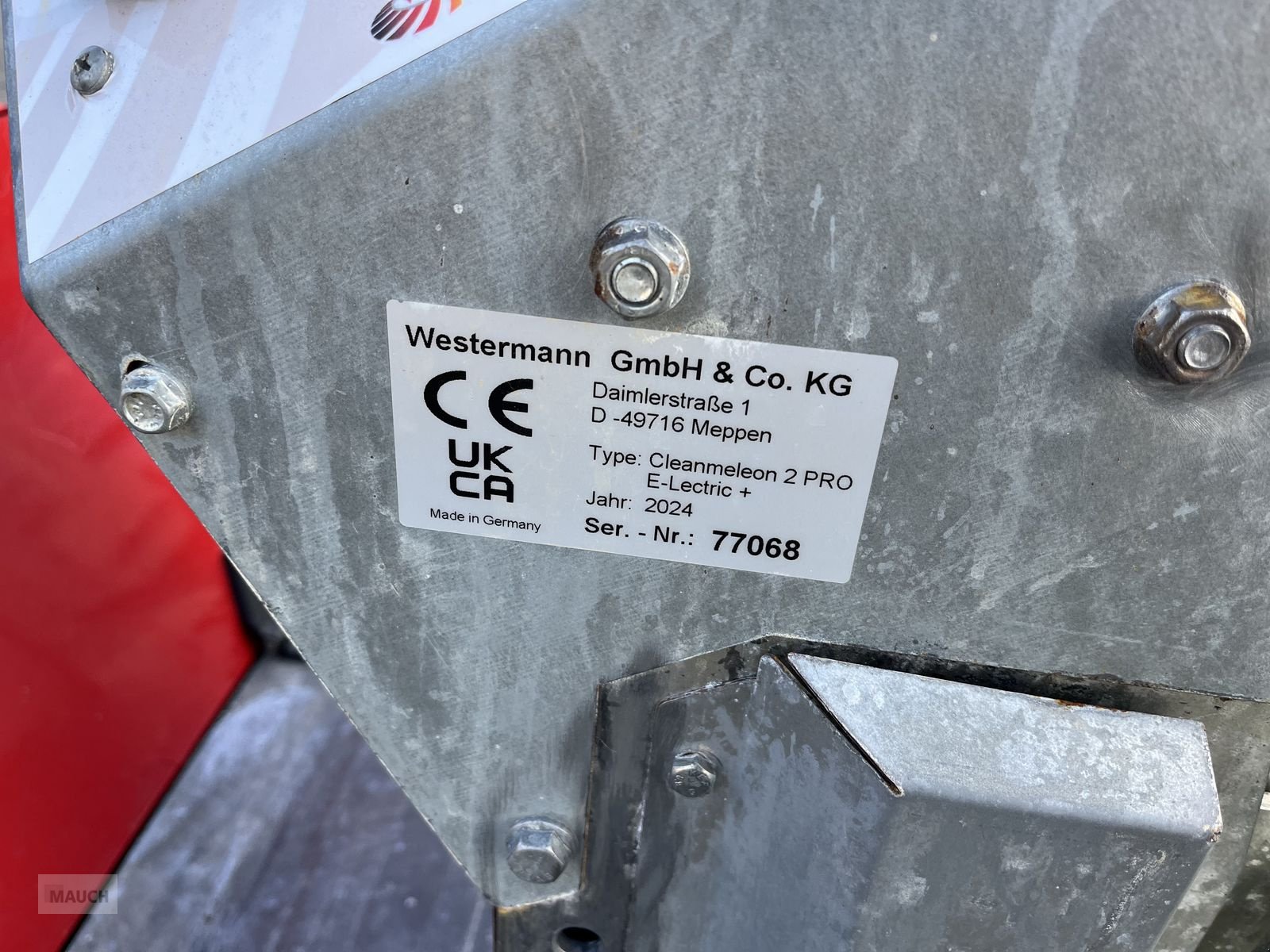 Hochdruckreiniger of the type Westermann CM2 Pro Electric Plus mit Schiebeschild,, Gebrauchtmaschine in Burgkirchen (Picture 7)