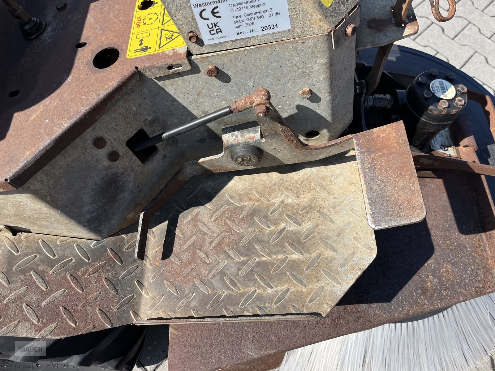 Hochdruckreiniger of the type Westermann Spaltenschieber CM2 GXV 340 Honda Hydraulik, Gebrauchtmaschine in Burgkirchen (Picture 11)