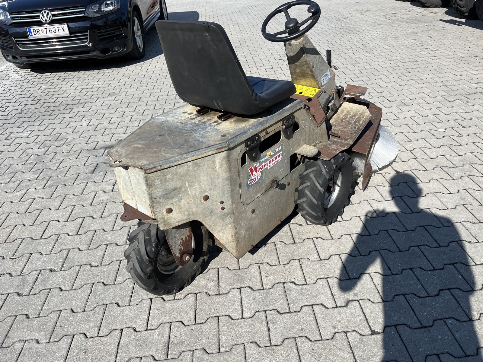 Hochdruckreiniger of the type Westermann Spaltenschieber CM2 GXV 340 Honda Hydraulik, Gebrauchtmaschine in Burgkirchen (Picture 9)