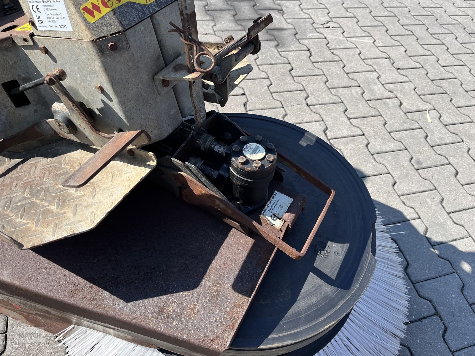 Hochdruckreiniger of the type Westermann Spaltenschieber CM2 GXV 340 Honda Hydraulik, Gebrauchtmaschine in Burgkirchen (Picture 10)