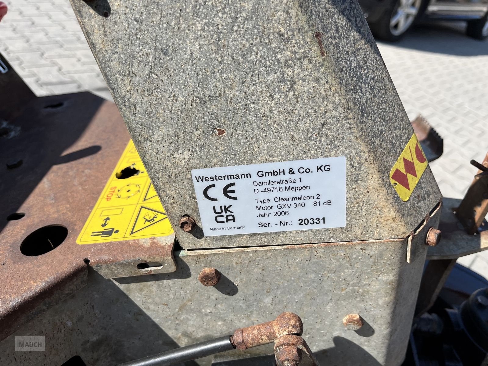 Hochdruckreiniger of the type Westermann Spaltenschieber CM2 GXV 340 Honda Hydraulik, Gebrauchtmaschine in Burgkirchen (Picture 5)