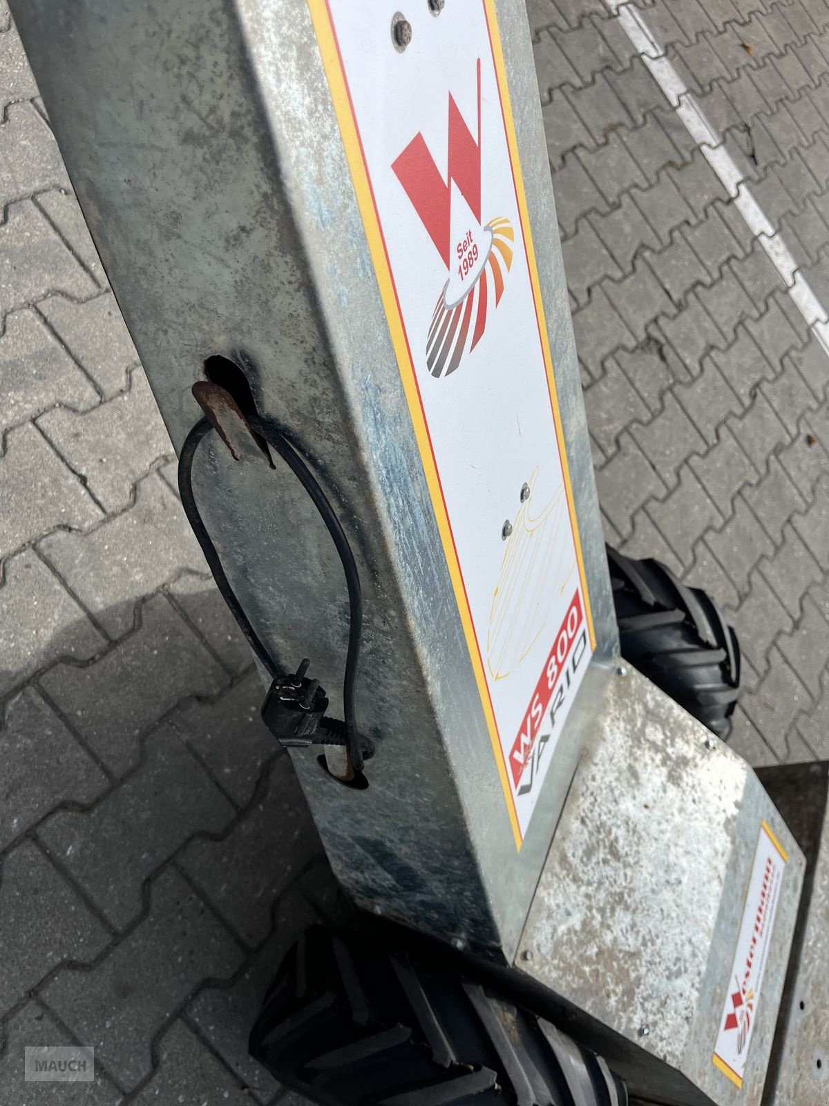 Hochdruckreiniger Türe ait Westermann Spaltenschieber WS800 Vario, Gebrauchtmaschine içinde Burgkirchen (resim 12)