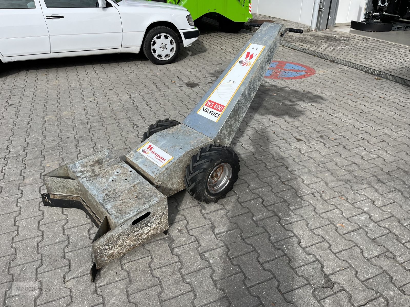 Hochdruckreiniger Türe ait Westermann Spaltenschieber WS800 Vario, Gebrauchtmaschine içinde Burgkirchen (resim 4)