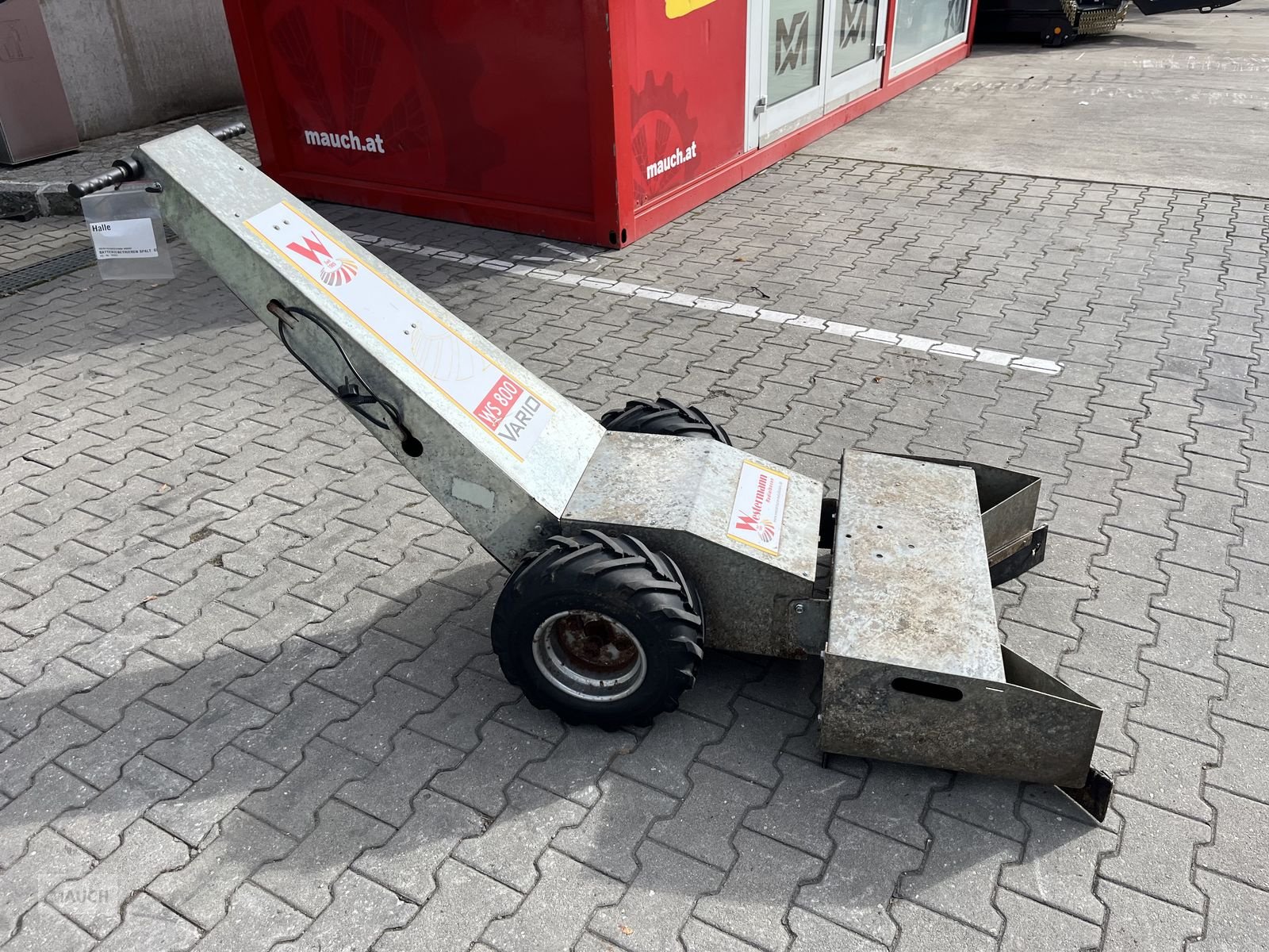 Hochdruckreiniger Türe ait Westermann Spaltenschieber WS800 Vario, Gebrauchtmaschine içinde Burgkirchen (resim 7)