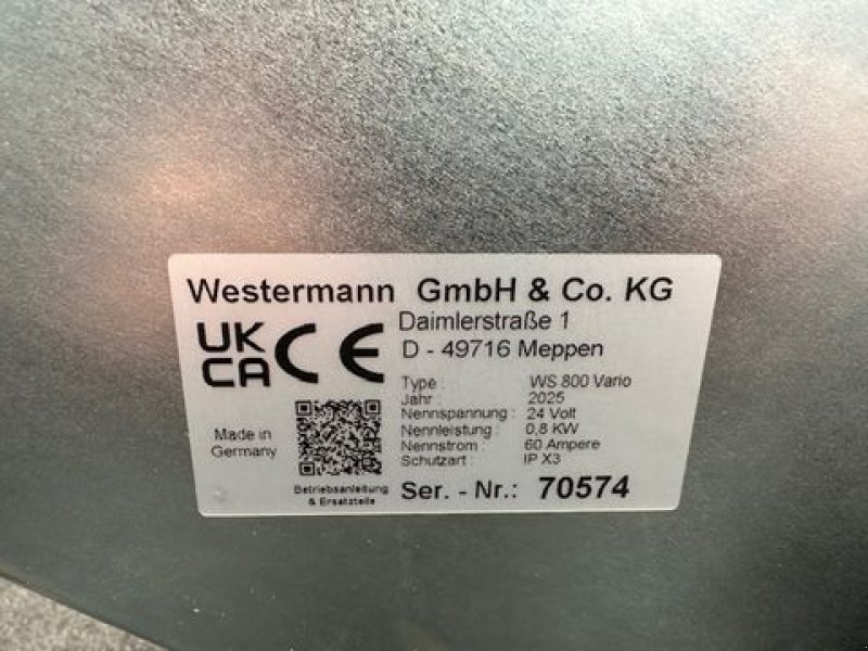 Hochdruckreiniger des Typs Westermann Vario Spalten- und Futterschieber WS800, Neumaschine in Tamsweg (Bild 11)