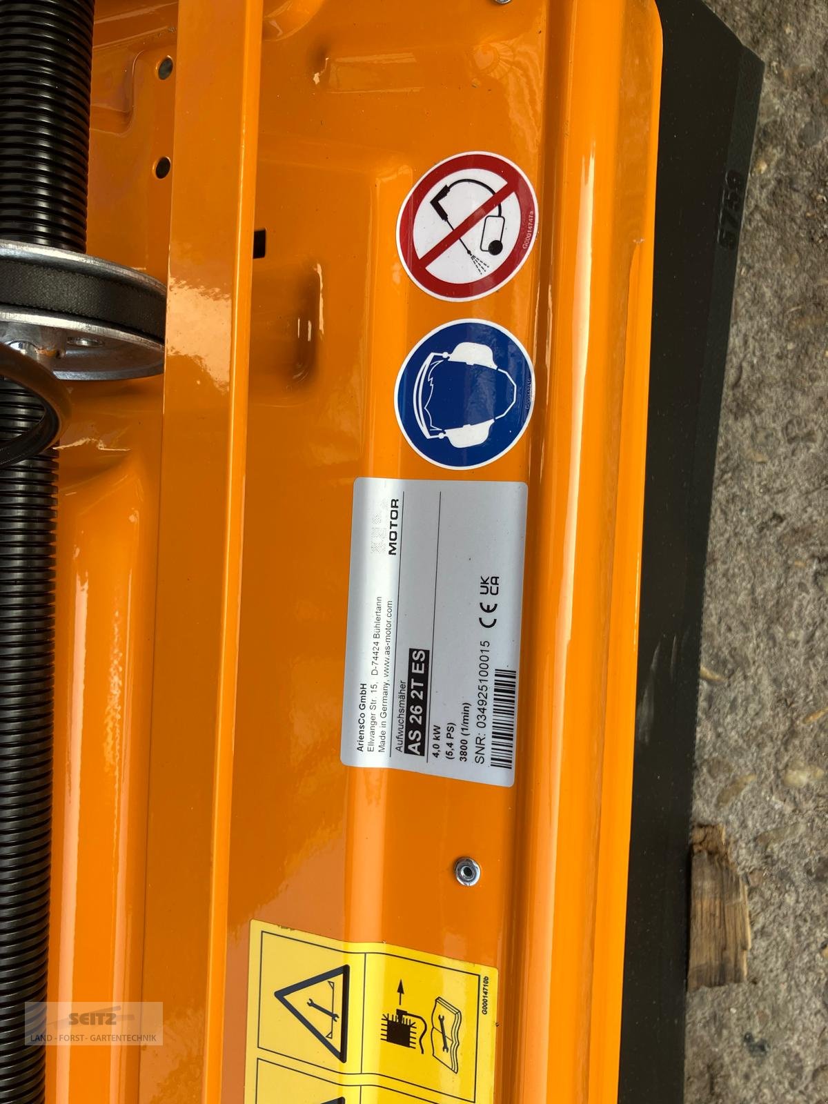 Hochgras/Wiesenmäher типа AS-Motor AS 26 2T, Neumaschine в Lindenfels-Glattbach (Фотография 2)