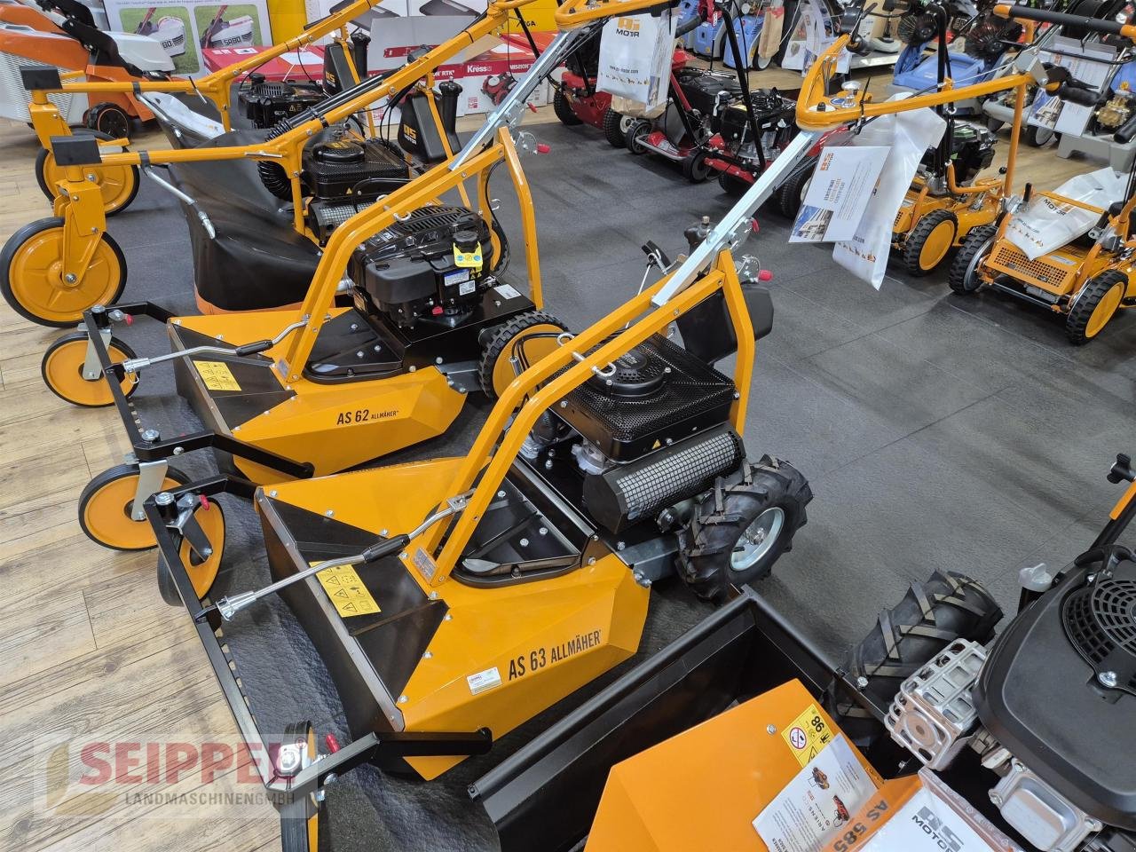 Hochgras/Wiesenmäher of the type AS-Motor AS 63 2T ES ALLMÄHER, Neumaschine in Groß-Umstadt (Picture 1)