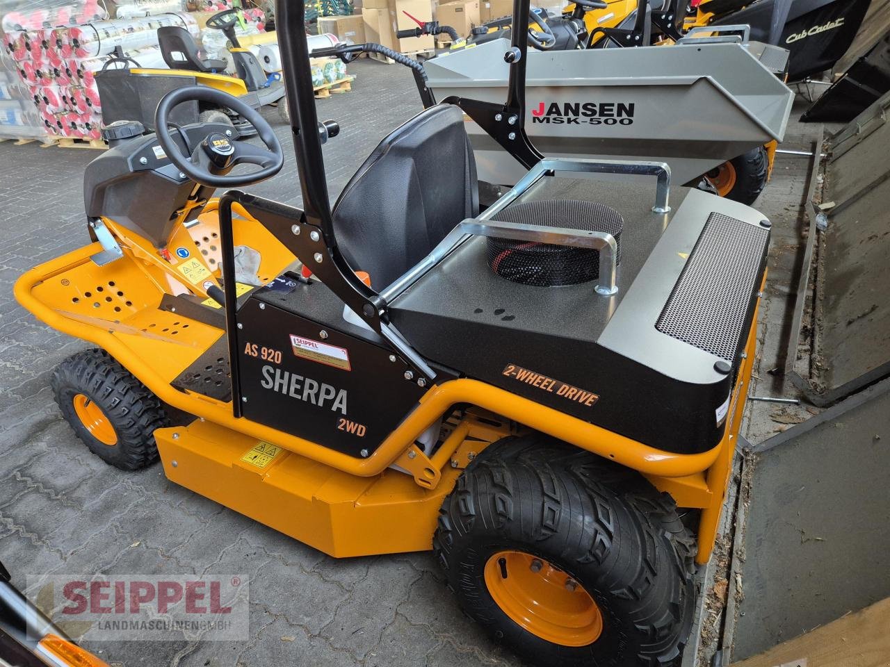 Hochgras/Wiesenmäher des Typs AS-Motor AS 920 SHERPA 2WD LONCIN, Neumaschine in Groß-Umstadt (Bild 2)