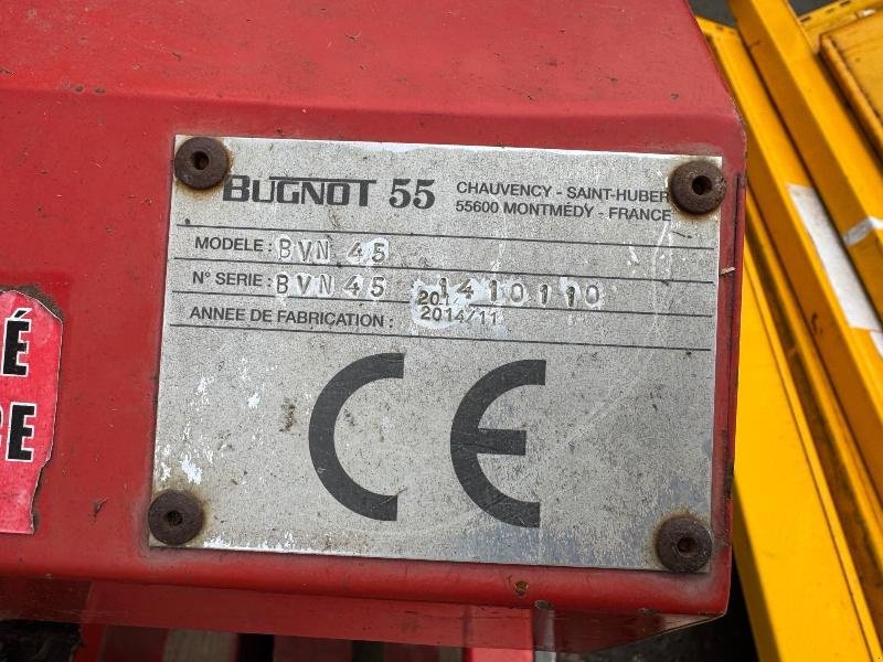 Hochgras/Wiesenmäher typu BUGNOT BVN45, Gebrauchtmaschine v Richebourg (Obrázek 8)