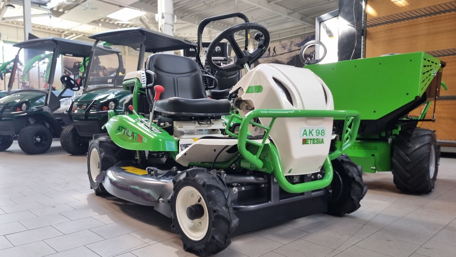 Hochgras/Wiesenmäher типа Etesia Attila AK98, Neumaschine в Olpe (Фотография 1)