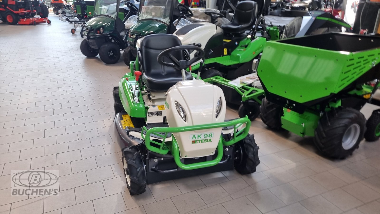 Hochgras/Wiesenmäher des Typs Etesia Attila AK98, Neumaschine in Olpe (Bild 5)