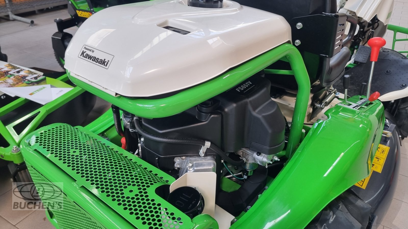 Hochgras/Wiesenmäher des Typs Etesia Attila AK98, Neumaschine in Olpe (Bild 13)