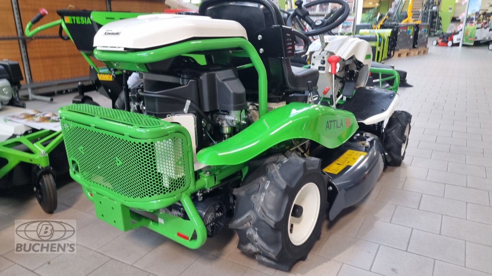 Hochgras/Wiesenmäher des Typs Etesia Attila AK98, Neumaschine in Olpe (Bild 14)