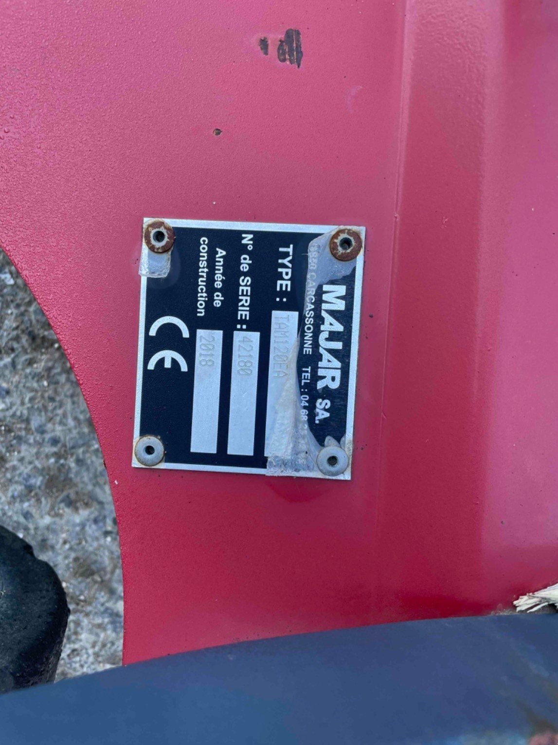 Hochgras/Wiesenmäher tip Sonstige Gyrotondeuse TAM120 Majar, Gebrauchtmaschine in LA SOUTERRAINE (Poză 2)