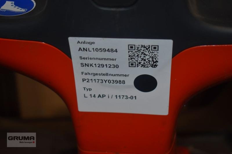 Hochhubwagen от тип Linde L 14 AP i 1173-01, Gebrauchtmaschine в Friedberg-Derching (Снимка 6)