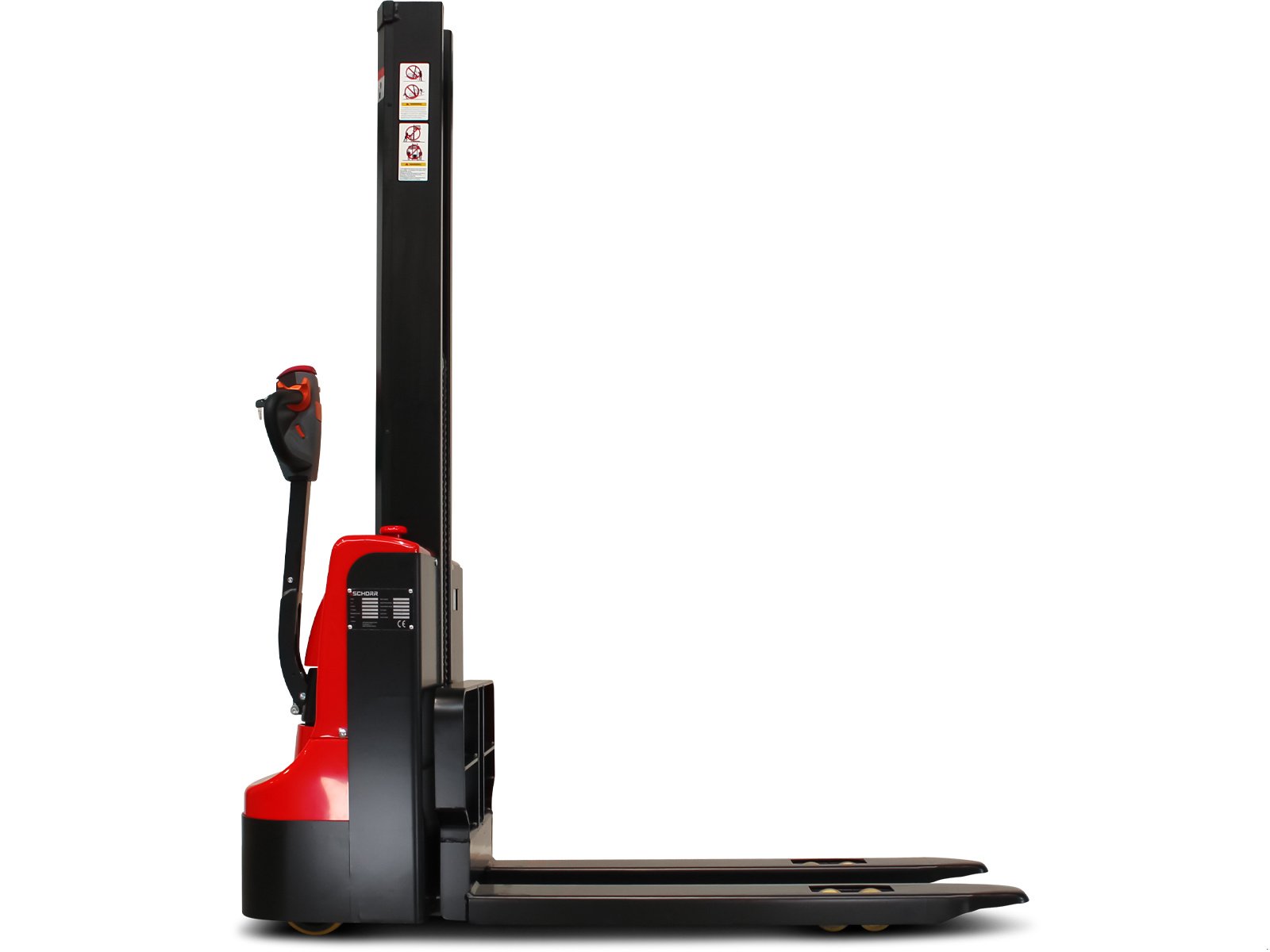 Hochhubwagen des Typs Schorr Elektro Hochhubwagen 1200KG Monomast Freihub (1,6m Hubhöhe), Neumaschine in Schüttorf (Bild 11)