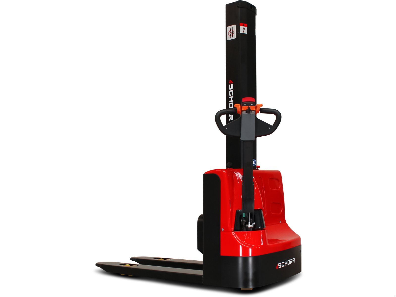 Hochhubwagen des Typs Schorr Elektro Hochhubwagen 1200KG Monomast Freihub (1,6m Hubhöhe), Neumaschine in Schüttorf (Bild 15)