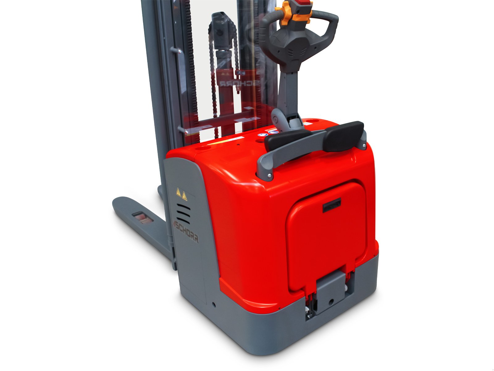 Hochhubwagen des Typs Schorr Elektro Hochhubwagen Ultra 1500KG Freihub Hubhöhe: 5,0m / 5,6m, Neumaschine in Schüttorf (Bild 5)