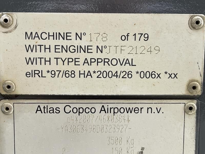 Hof-Kompressor типа Atlas Copco XAHS 347 CD - N, Gebrauchtmaschine в Waregem (Фотография 10)