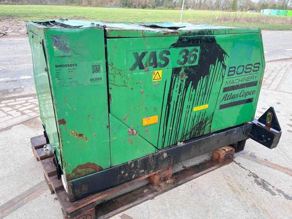 Hof-Kompressor tip Atlas Copco XAS36 Good Working Condition / CE Certified, Gebrauchtmaschine in Veldhoven (Poză 1)