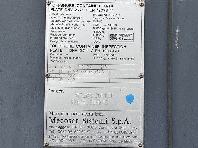 Hof-Kompressor del tipo Atlas Copco XRV 946 CD, Gebrauchtmaschine In Waregem (Immagine 8)