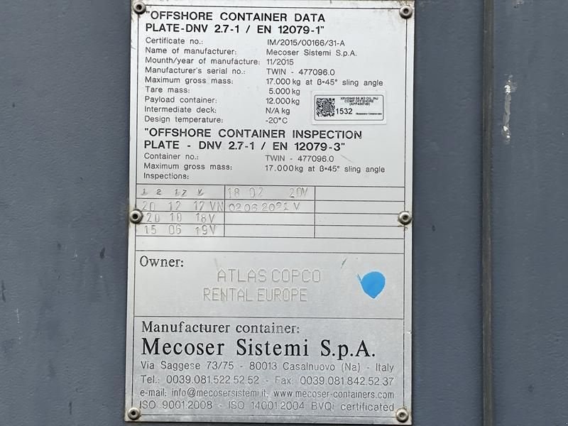 Hof-Kompressor tip Atlas Copco XRV 946 CD, Gebrauchtmaschine in Waregem (Poză 9)