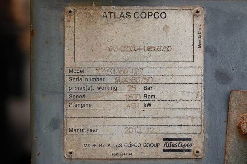 Hof-Kompressor tipa Atlas Copco XRVS 1350 CD - N, Gebrauchtmaschine u Waregem (Slika 2)
