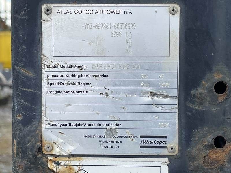 Hof-Kompressor tipa Atlas Copco XRVS 336 CD, Gebrauchtmaschine u Waregem (Slika 2)