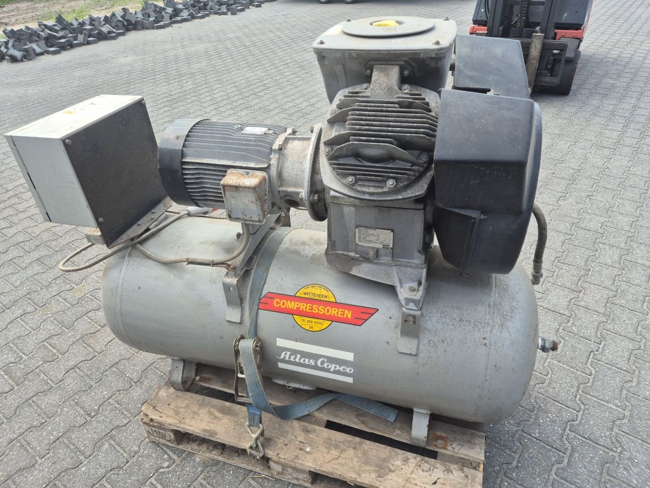 Hof-Kompressor za tip Atlas Copco Zuiger, Gebrauchtmaschine u Weiteveen (Slika 2)