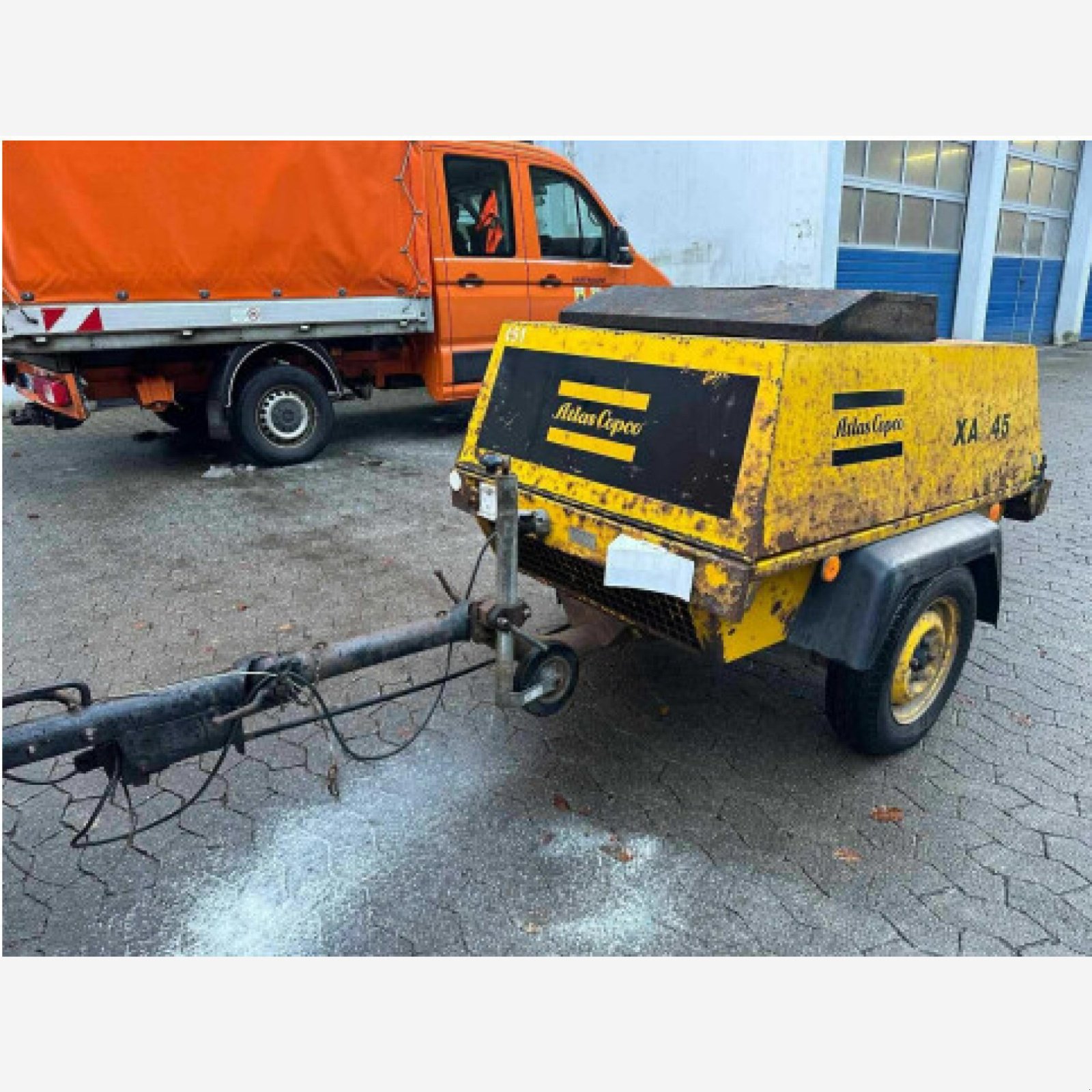 Hof-Kompressor del tipo Atlas Xas 35-45, Gebrauchtmaschine en Oelde (Imagen 2)