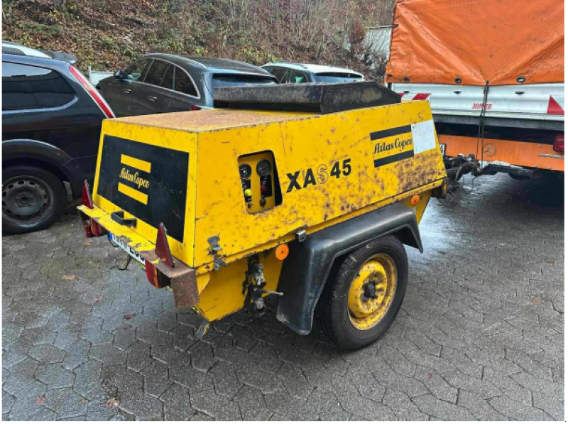 Hof-Kompressor del tipo Atlas Xas 35-45, Gebrauchtmaschine en Oelde (Imagen 1)