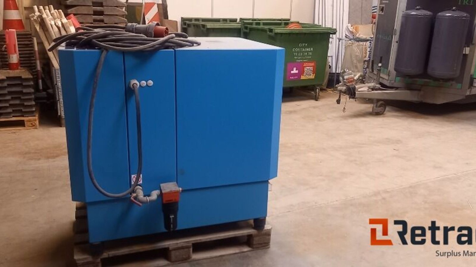 Hof-Kompressor of the type Boge S20-2, Gebrauchtmaschine in Rødovre (Picture 4)