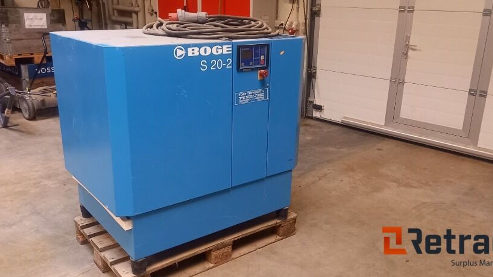 Hof-Kompressor of the type Boge S20-2, Gebrauchtmaschine in Rødovre (Picture 1)