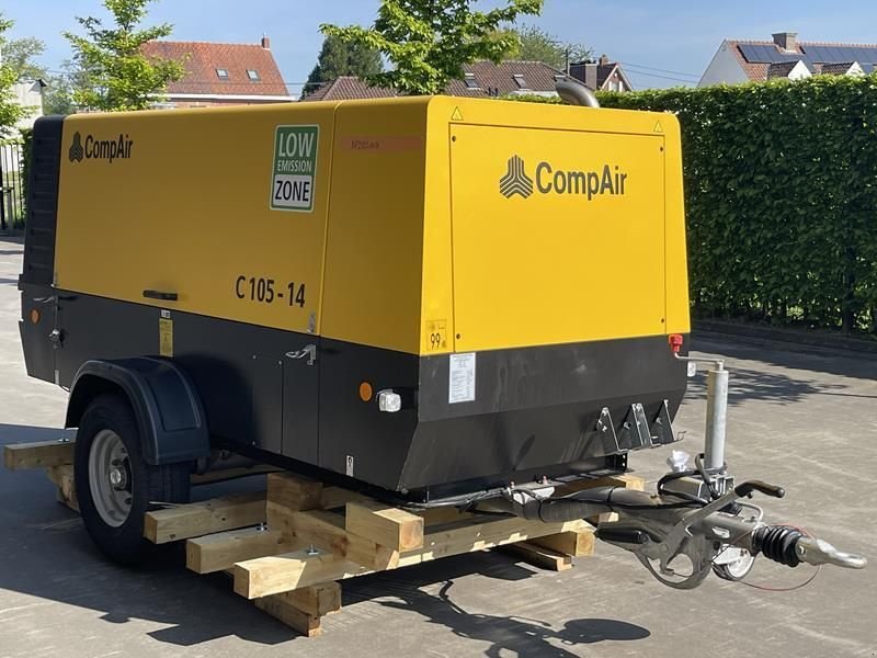 Hof-Kompressor Türe ait Compair C 105 - 14 - N, Gebrauchtmaschine içinde Waregem (resim 4)