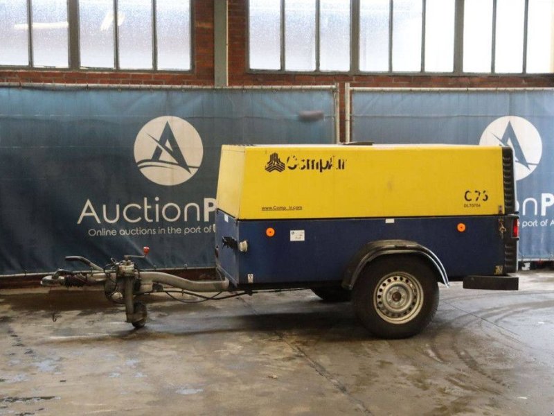 Hof-Kompressor del tipo Compair C 76, Gebrauchtmaschine en Antwerpen (Imagen 1)