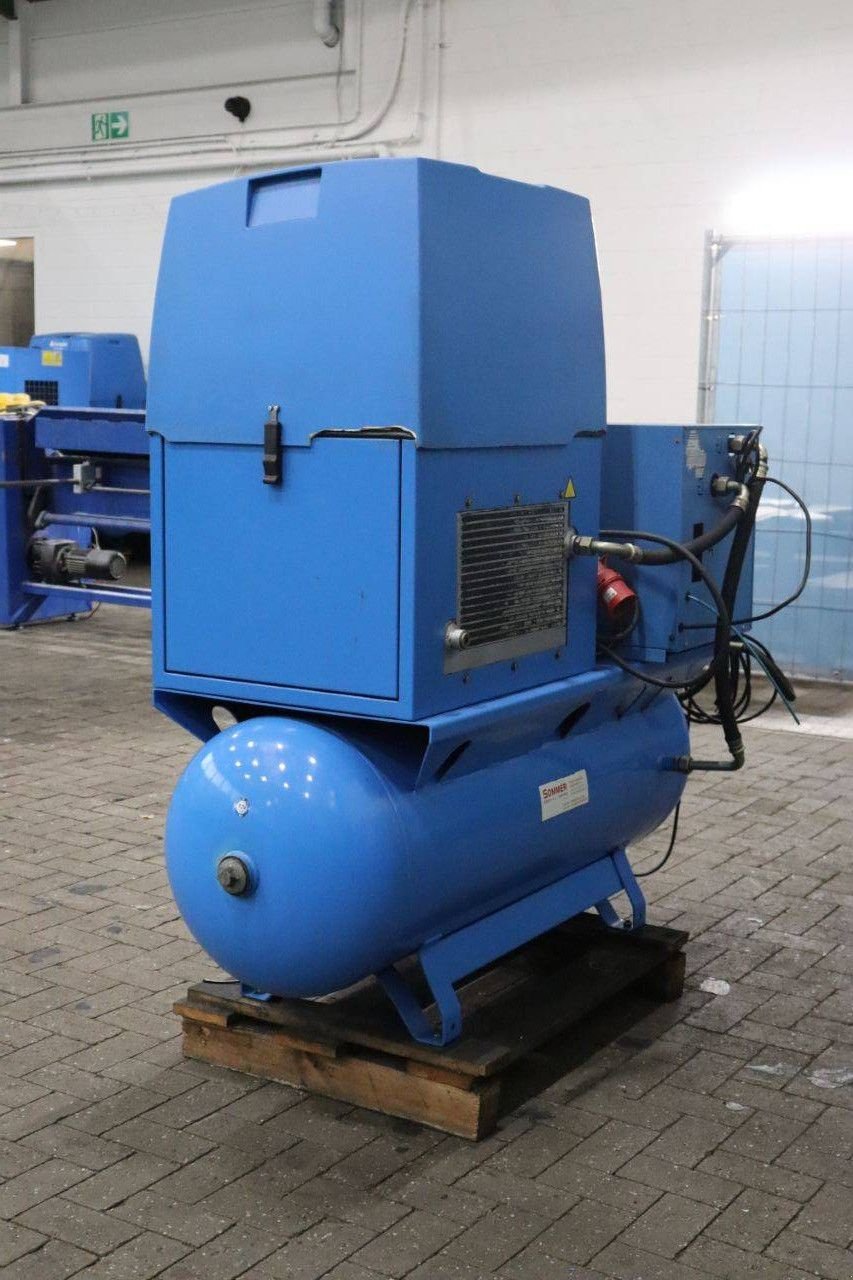 Hof-Kompressor Türe ait Compair L 07-10 FS, Gebrauchtmaschine içinde Antwerpen (resim 7)