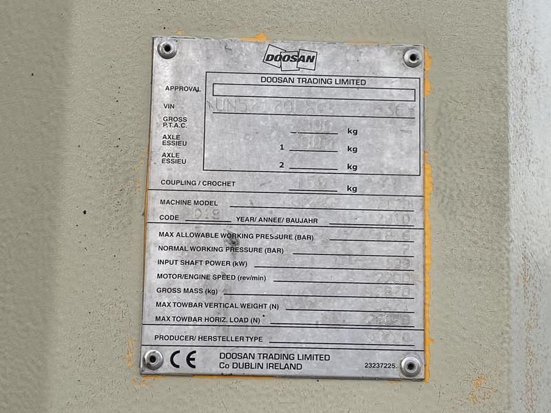 Hof-Kompressor del tipo Ingersoll Rand 7 / 170 - N, Gebrauchtmaschine en Waregem (Imagen 8)