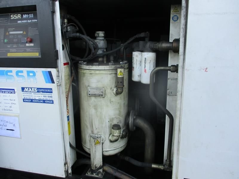 Hof-Kompressor Türe ait Ingersoll Rand MH 55 VFD, Gebrauchtmaschine içinde Waregem (resim 11)