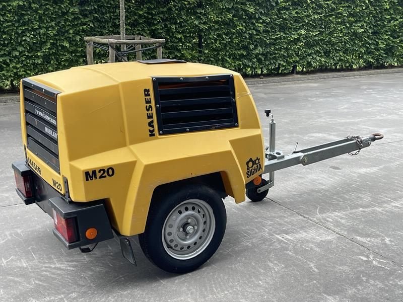 Hof-Kompressor Türe ait Kaeser M 20, Gebrauchtmaschine içinde Waregem (resim 7)