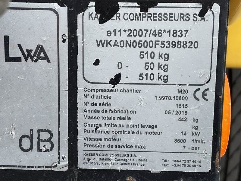 Hof-Kompressor typu Kaeser M 20, Gebrauchtmaschine v Waregem (Obrázek 10)