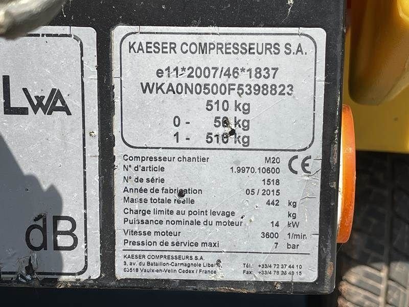 Hof-Kompressor del tipo Kaeser M 20, Gebrauchtmaschine In Waregem (Immagine 3)