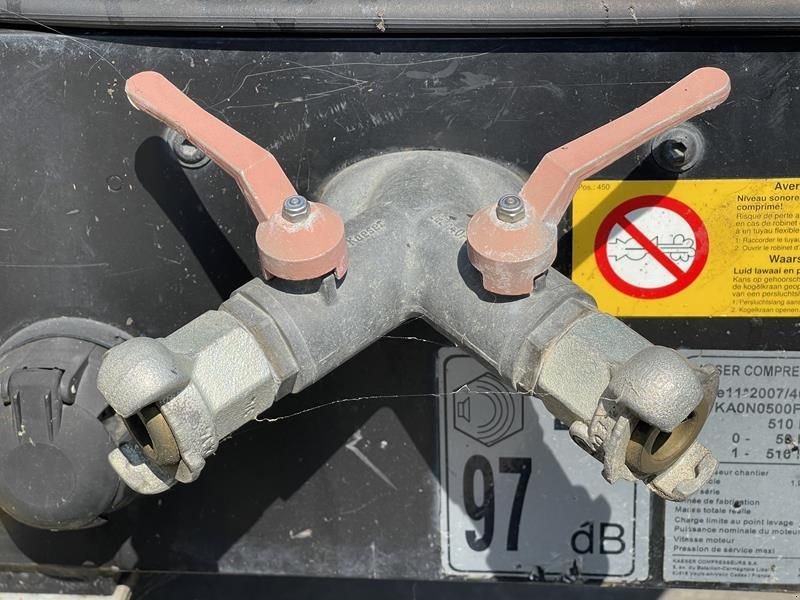 Hof-Kompressor del tipo Kaeser M 20, Gebrauchtmaschine en Waregem (Imagen 4)