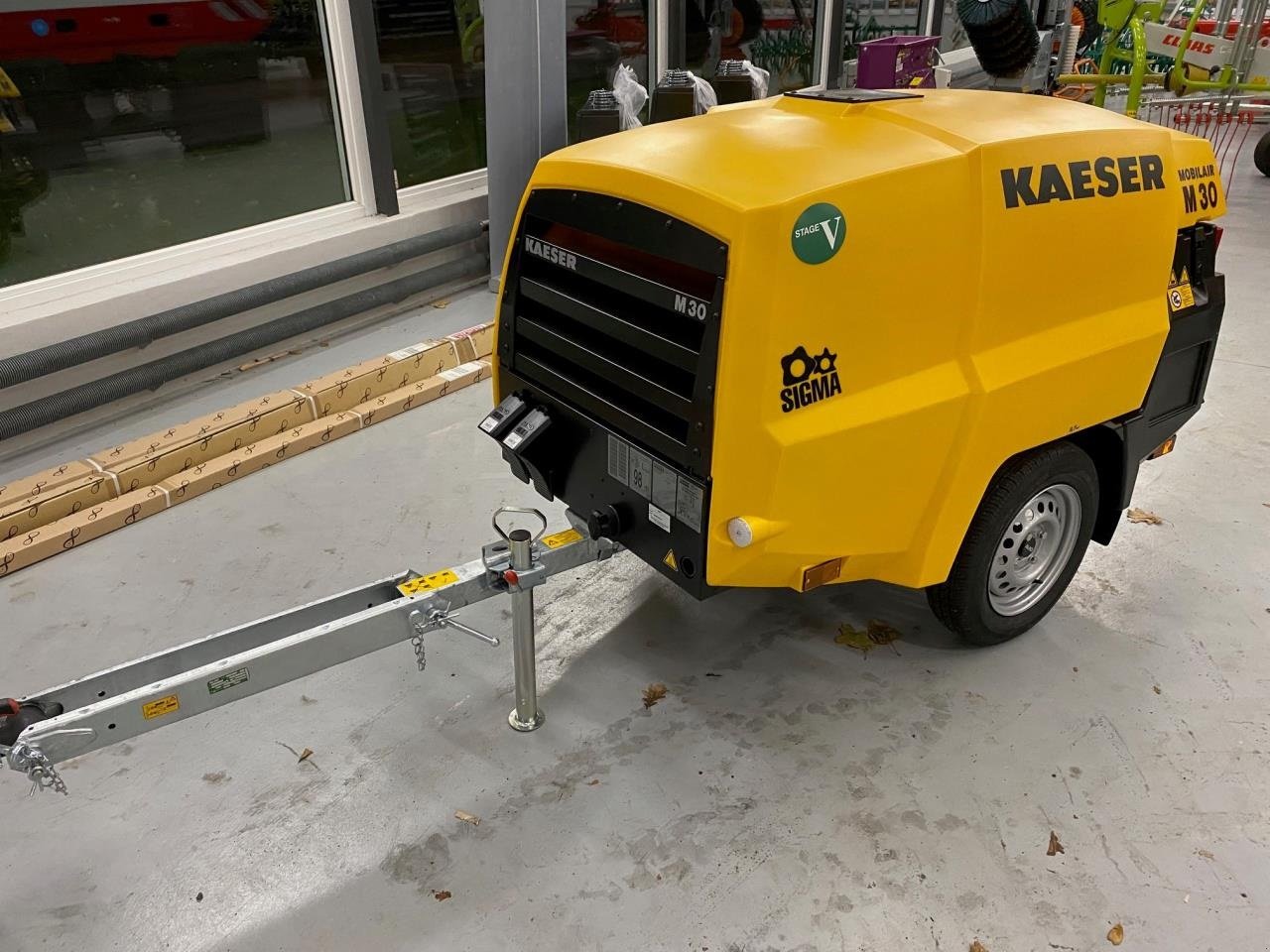 Hof-Kompressor типа Kaeser M30 PE, Gebrauchtmaschine в Tim (Фотография 3)