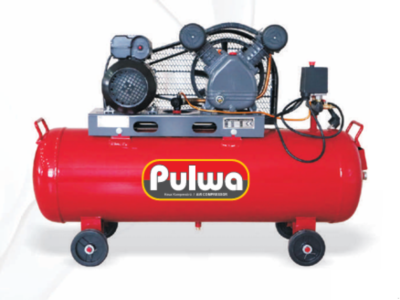 Hof-Kompressor типа Pulwa PS-100-M mobiler Kompressor mit Riemenantrieb, 100l, Neumaschine в mixnitz (Фотография 1)