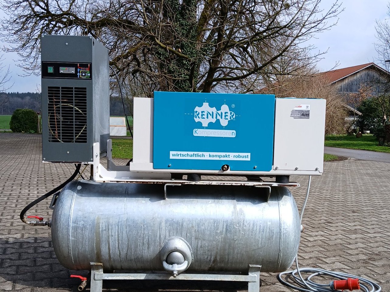 Hof-Kompressor of the type Renner Kompressor RSDK C 3,0, Gebrauchtmaschine in Sauerlach (Picture 1)