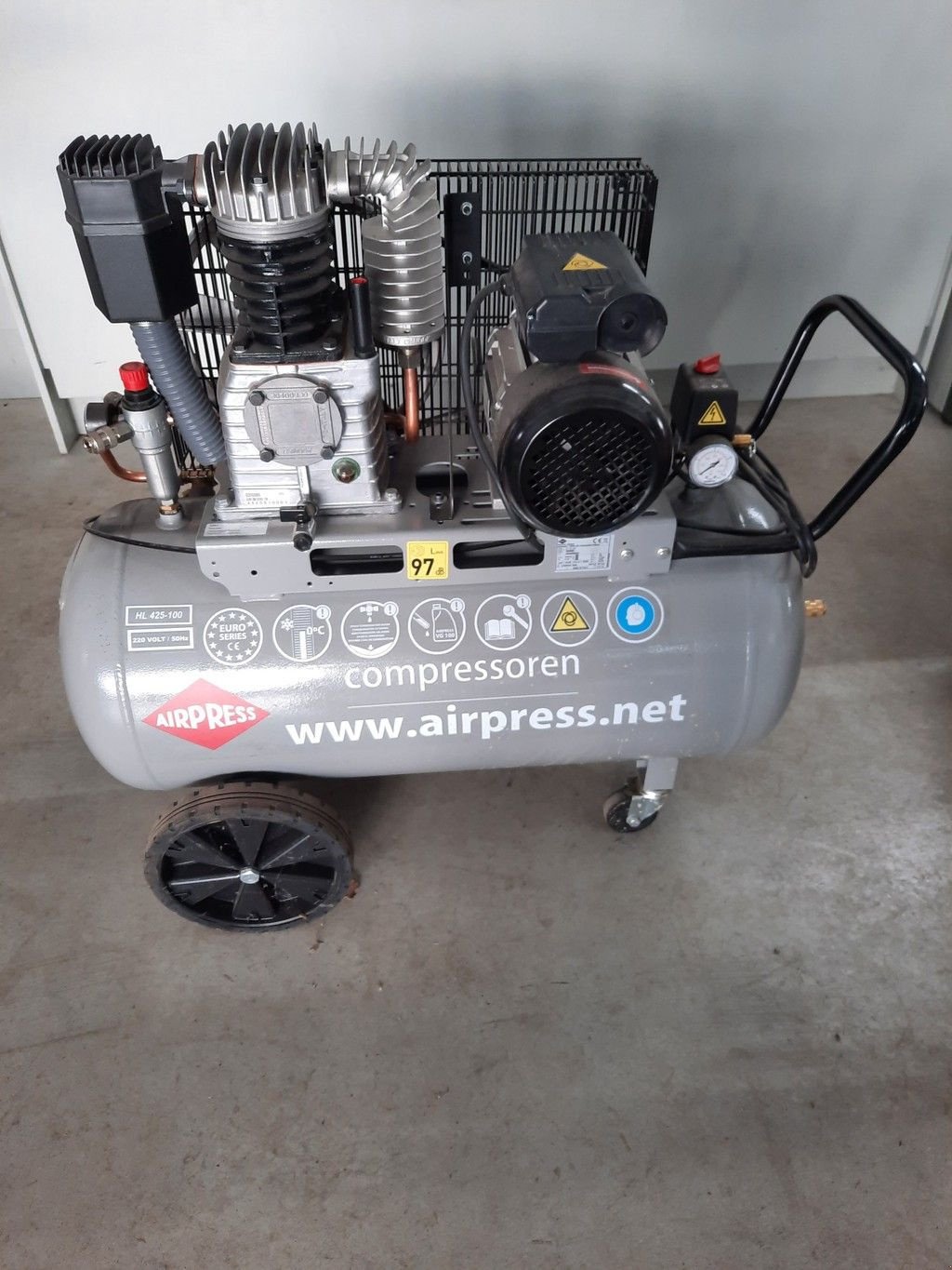 Hof-Kompressor tip Sonstige Airpress HL 425-100 Pro, Neumaschine in Coevorden (Poză 1)