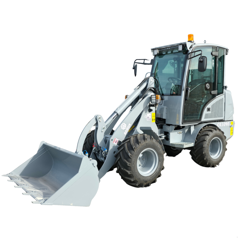 Hoflader des Typs AGROX OX1090 mit Kabine, Neumaschine in Arbing (Bild 1)