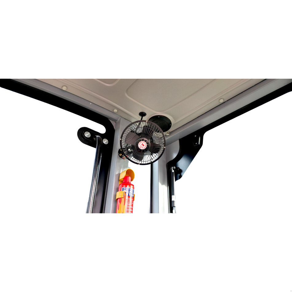 Hoflader des Typs AGROX OX1090 mit Kabine, Neumaschine in Arbing (Bild 15)