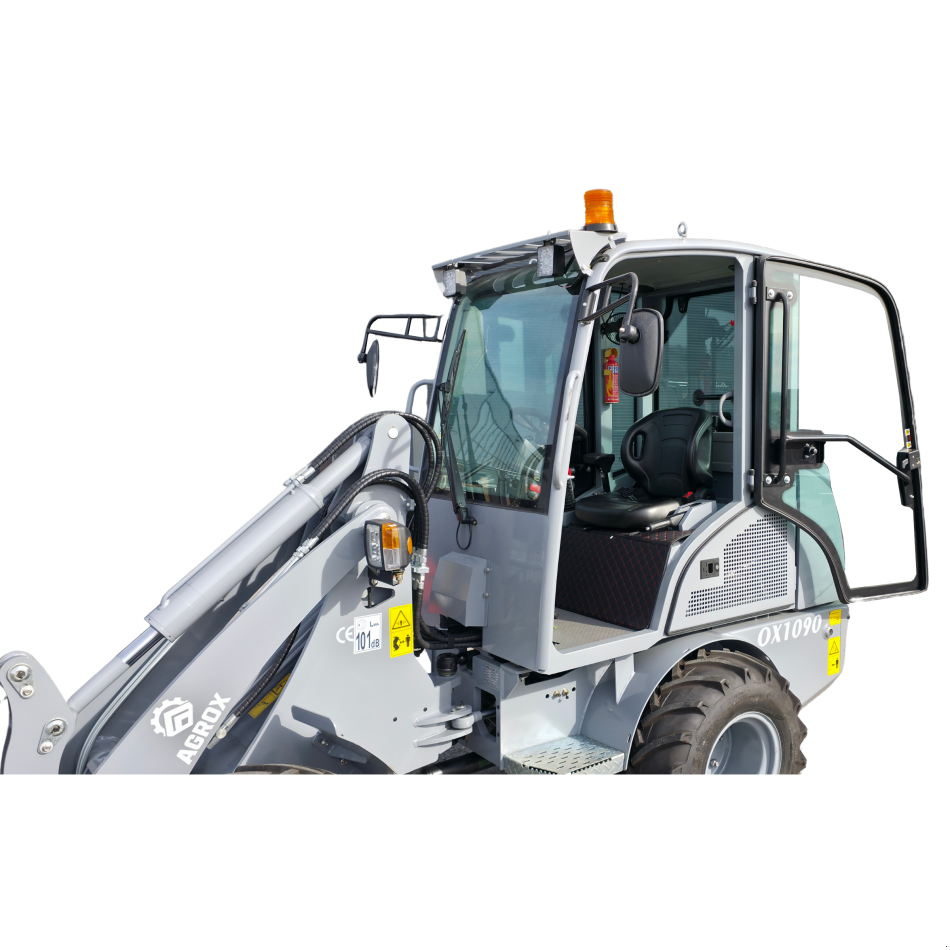 Hoflader des Typs AGROX OX1090 mit Kabine, Neumaschine in Arbing (Bild 17)